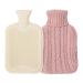 ZEARLY Hot Water Bottle with Knitted Cover 2L Hot Water Bottle Hand Feet Winter Knitted Hot Water Bottle for Kids Men Women