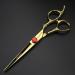 Golden Professional Hairdressing Scissors Set - 6 Inch & 7 Inch | Premium Quality for Stylists & Barbers - Buy Online on GoSupps.com
