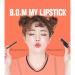 BOM My Lipstick #803 Orange - Long-Lasting Matte Lip Stain | Tinted Lipstick for All-Day Wear - Buy Online on GoSupps.com
