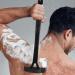 Buy Poupangke Back Hair Cutter for Men - Manual Foldable Body Hair Removal Tool with Extra Long Handle for Quick Trimming & Body Care - Buy Online on GoSupps.com