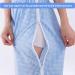 Daily Wear Post-Surgery Tearaway Shorts for Men - Comfortable Side Zipper Pants for Disability & Bedridden Care Large Blue - Buy Online on GoSupps.com