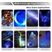 LightTFE UV301D Plus UV lamp 365NM Portable Ultraviolet Torch LED Torch Light UV Rays Waterproof IPX-8 pet Urine Detector (Batteries Included) Black Uv301d Plus (365nm) Black - Buy Online on GoSupps.com