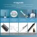Wireless Otoscope Ear Wax Removal Kit with 1080P Camera - iPhone/iPad/Android Compatible - Black - Buy Online on GoSupps.com
