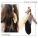 Indian Peacock Feather Headband - Handmade Boho Princess Hair Accessories for Women and Girls - Buy Online on GoSupps.com