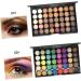FOMIYES 3pcs 40 Matte Combination Ladies Eyeshadow Lustre Shadow Smoky Pallet for Pearly Makeup Cosmetic 1 count (Pack of 1) As Shownx3pcs - Buy Online on GoSupps.com