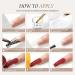 PEACECOLOR Acrylic Nail Kit for Beginners - 24pcs Glitter Powder & Liquid Set with UV Light for False Nail Tips & Manicure - PB0050 - Buy Online on GoSupps.com