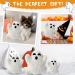 20cm Halloween Ghost Stuffed Plush Pillow for Kids - Cute Soft Hugging Toy for Boys and Girls | Ideal Halloween Party Favor or Birthday Gift - Ghost Decor for Sofa, Bedroom or Kids Room - Buy Online on GoSupps.com