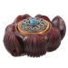 Homsfou Auto-decor Hand exercise plate player Massager rollerball Mini B rodecoration Ornament Home Culture Lotus figure made of wood miniature-lotus decor vintage turntable whom wan ornaments 3.2x2.7cm As shown