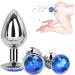 T3-3 Blue Stainless Steel Trainer Kits Exercise Male Exercise Plug Kit - Buy Online on GoSupps.com
