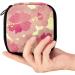 GIAPB Period Bag - Pink Flower Sanitary Napkin Storage & Makeup Pouch - Buy Online on GoSupps.com