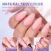 Buy Bartbox Short Almond Press On Nails - Soft Gel Full Cover Nail Tips | Pre-Designed Pink Artificial Fingernails for Nail Extensions - Buy Online on GoSupps.com