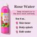 Buy Agua De Rosas 4 Oz. Rose Water - Natural Hydrating Facial Toner for Glowing Skin | International Shipping Available - Buy Online on GoSupps.com
