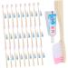 Gleavi 300 Pack Disposable Toothbrushes - Portable Travel Toothbrushes with Toothpaste for Bathroom & On-the-Go Use - Buy Online on GoSupps.com