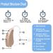 Banglijian Rechargeable Hearing Aids for Adults & Seniors | Magnetic Contact Charging | Noise Reduction & Feedback Cancellation | Pair Beige - Buy Online on GoSupps.com