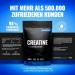 Ultra Pure Creatine Powder - 100% Vegan Creatine Monohydrate + Vitamin B6 - High-Dose 450g (132 Portions) - Made in Germany - Buy Online on GoSupps.com