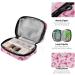 Breast Cancer Awareness Month Travel Pill Organizer | 7 Day Large Pill Box Holder for Vitamins & Medicine Perfect for Family Travel - Buy Online on GoSupps.com
