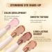 6 Colors Glitter Eyeshadow Stick Colorful Set 6 Eye Makeup Brush Set Waterproof Eye Shadow Pencil Eye shadow Stick Pen Makeup Set Waterproof & Long Lasting Starter Eyeshadow Stick Sets 55*6+6 - Buy Online on GoSupps.com