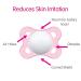 MAM Original Baby Pacifier Nipple | Promotes Healthy Oral Development | Sterilizer Case | Love & Affection/Girl | 0-6 Months | Pink/Beige | Pack of 2 - Buy Online on GoSupps.com