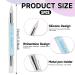 5 Pcs Dual Tipped Silicone Nail Tools - Acrylic Handle Nail Art Brushes for Home & Salon - Buy Online on GoSupps.com
