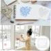 Abaodam 16 Pcs painting hollow out template wood stencils journal scrapbook reusable DIY accessories set 15c - Buy Online on GoSupps.com
