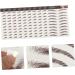 Baluue 9 Sheets Eyebrow Transfer Stickers 6d Eyebrows Stickers Eyebrow Grooming Sticker 21x14.7cm Brown - Buy Online on GoSupps.com