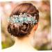 Beaupretty Accessories hair plug hair barrettes for women tiaras for girls hair combs for women accessories gajra flower hair clips for bun clips for hair bride flower headdress Wedding - Buy Online on GoSupps.com