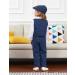 Mint Green Baby Boys Herringbone Tweed Suit Set 4pcs | Wedding Outfit 1-4 Years | Blue 3-4 Years - Buy Online on GoSupps.com
