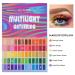UCANBE 60-Color Eyeshadow Palette - Pro Matte, Shimmer, Metallic, Long-Lasting & Waterproof Rainbow Shades - Highly Pigmented Eye Shadow Set for Blendable Makeup Looks - Gift Kit Included - Buy Online on GoSupps.com