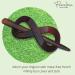 Parcelona French Infinity Brown Tortoise Shell Hair Slider Barrette Clip with Stick for Fine Hair Women & Girls - Buy Online on GoSupps.com