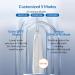 Bixdo Cordless Water Flosser with 3 Jet Tips | Rechargeable & Portable Oral Irrigator for Teeth | Wireless Charging Base | Ideal for Travel & Home Use - Buy Online on GoSupps.com