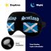Vintage Scotland Flag Sleep Mask - Adjustable Eye Cover for Sleeping and Travel - Buy Online on GoSupps.com