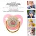 Ultra-Light Silicone Pacifier for Newborns | Bling-Silicone Baby Pacifiers for Infants 6-18 Months | Professional Design - M Pink - Buy Online on GoSupps.com