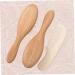 Hemoton 3pcs Kids Bath Set: Baby Hair Brush, Newborn Hair Comb, Wooden Wool Brush - Buy Online on GoSupps.com