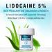 12-Pack Ebanel 5% Lidocaine Topical Numbing Cream Maximum Strength - Numb520 Pain Relief Anesthetic Cream with Aloe, Vitamin E, and Child Resistant Cap - 1.35oz x 12 - Buy Online on GoSupps.com