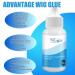 Lace Wig Glue Waterproof Lace Glue For Lace Front Wig Glue Ultra Hold Hair Bonding Glue For Invisible Front Hair Replacement For Lace Hairpiece Wigs Professional Hair Extension Glue (blue) - Buy Online on GoSupps.com