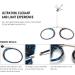 Kokobin Unisex Reading Glasses | Compact Mini Nose Clip | Blue Leopard +2.0 | Slide-Resistant Reading Aid | International Shipping Available - Buy Online on GoSupps.com