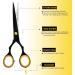 Professional Hairdressing Scissor Kits Hair Cutting Barber Scissors with Comb for Professional Hairdresser Grooming Styling Men Women - Buy Online on GoSupps.com