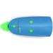 Mini Nano Kids Bike & Scooter Horn - 15 Sound Effects, 3 Light Settings - Blue/Green - Buy Online on GoSupps.com