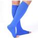 TOFLY Medical Compression Stockings 20-30 mmHg Knee High Socks Blue - L | Open Toe 20-30mmHg Compression - Buy Online on GoSupps.com