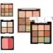 Makeup Palette for Women | Eyeshadow Eyebrow Blush Palette Women - Satin and Matte Effects Cosmetics Soft Beauty for Evening and Travel - Buy Online on GoSupps.com