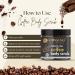 Coffee Body Scrub for Tan Removal - Soft-Smooth Skin | De-Tan Bathing Scrub with Coconut Oil | 200gm for Men & Women - Buy Online on GoSupps.com