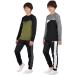 Hind Boys 4-Piece Active Long Sleeve Quick Dry T-Shirt and Jogger Set - Black, Size 10 - Buy Online on GoSupps.com
