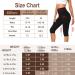 Women's High Waisted Capri Leggings with Pockets - Black, L-XL - Buy Online on GoSupps.com
