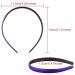 Duufin 28 Pieces Glitter Headbands for Girls - Colorful Sparkle Hair Bands with Teeth - 28 Colors - Buy Online on GoSupps.com