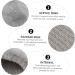 Kisangel 3 Pairs Fur Boot Covers - Warm Shoe Socks & Cuffs for Women | Fluffy Acrylic Stumping - Buy Online on GoSupps.com