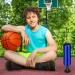 Portable Ball Pump with Needles and Nozzles for Sports Balls and Inflatables - Buy Online on GoSupps.com