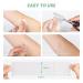 Mebak C-Section Silicone Scar Sheets - Medical Grade Reusable Treatment Patches for Keloid Surgical Scars Removal - Transparent, 8 Inches Long - Buy Online on GoSupps.com