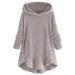 Hanxiulin coat plush jacket hoodie jacket oversize winter coat ceiling hoodie ladies oversize down jacket lined warm outdoor hooded tops winter warm trench coat gray 3xl