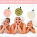 Salawei Bath Shower Loofah Sponge 4 Pack - Exfoliating Body Wash Scrubber for Men and Women - Shower Essential Skin Care Accessory - Black Ribbons - Buy Online on GoSupps.com