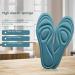 Heightened Insole Sports Cushion - Multi-Color Multi-Size Arch Support Breathable Comfort (Gray Size 37-38) - Ideal for Spring & Summer - Buy Online on GoSupps.com